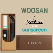 가르시아 3단 60 레자곡자 완전자동우산 +선크림+타이틀리스트 골프공 3구-세트